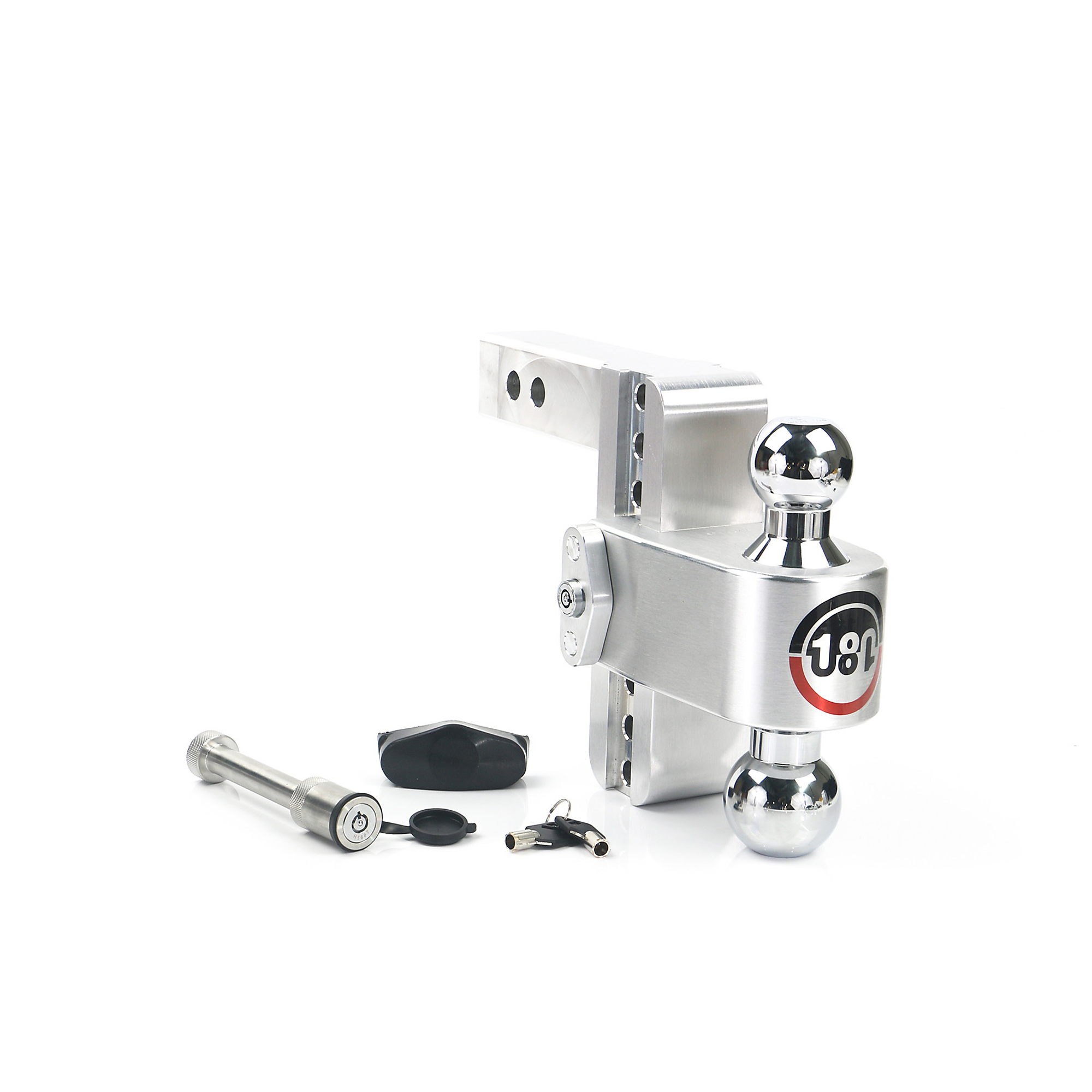 Weigh-Safe 180 Turnover Ball Hitch - 6in. Drop, 2in. Shank, 12500-Lb. Capacity, 2-5/16in. Ball Diameter, Class V, Model# CTB6-2-KA